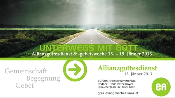 Allianz Gebetswoche 2013
